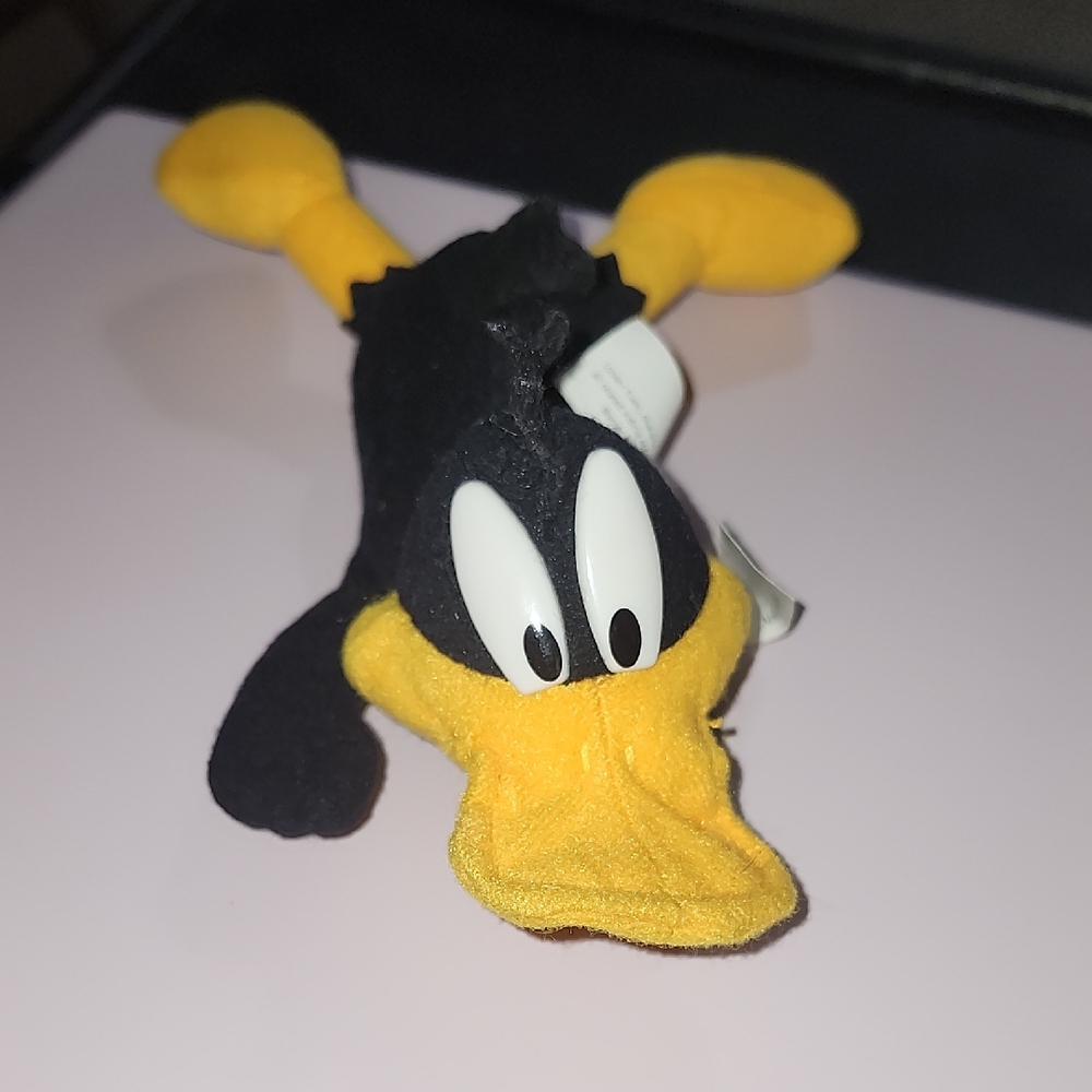 Daffy Duck Plush toy stuffed animal beanie baby Looney Tunes